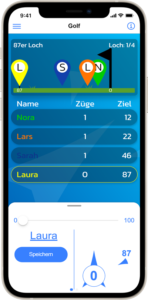 Trinkspiel SipMaster Screenshot Spiel Golf